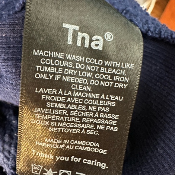 TNA | Aritzia Women’s Size 2 Boyfriend Hoodie in Starboard - Picture 6 of 6